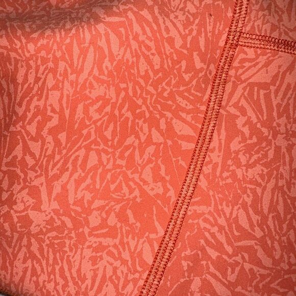 Lululemon Wunder Train High-Rise Short 6" br Sz 2 Warm Coral Orange Athletic - Picture 3 of 6